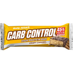 Body Attack Carb Control Bar Crispy Caramel 100gr