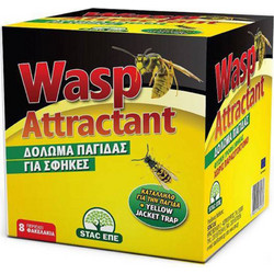Wasp Attractant Δόλωμα Παγίδας για Σφήκες 8τμχ