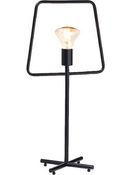 Aca V362491TB Πορτατίφ Ε27 Μαύρο Φ30xΥ63cm