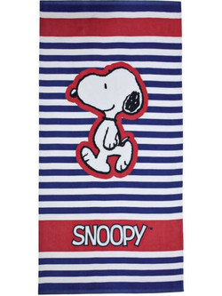 Stamion Snoopy Πετσέτα Θαλάσσης Μπλέ 70x140cm SN91051