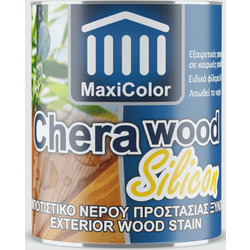 MaxiColor Chera Wood Silicon CH W22 Γκρι Καθαρό 0.75lt