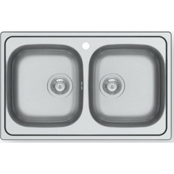 Pyramis Inset Ένθετος Νεροχύτης Inox Σατινέ 79X50cm 101053901