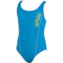Arena Swimwear Moupi Αθλητικό Παιδικό Μαγιό Ολόσωμο για Κορίτσι Γαλάζιο 23154832-3