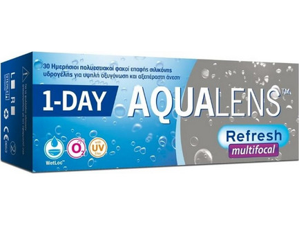 Meyers Aqualens Refresh One Day Multifocal 30Pack Ημερήσιοι