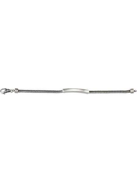 SOVRANI Βραχιόλι από ανοξείδωτο ατσάλι Silver (Μήκος 22.00cm) J6707