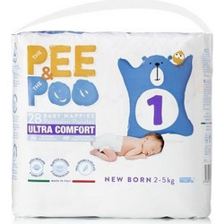 Pee&Poo Ultra Comfort New Born 2-5kg 28τμχ