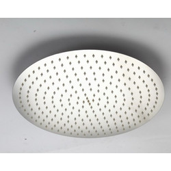 Κεφαλή/Κώδωνας Ντους Ανοξείδωτος Φ40cm Slim Inox Στρογγυλός KAIA 2511