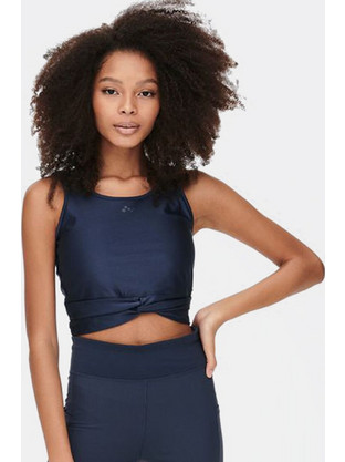 Only Play Crop Top 15253701-Blue