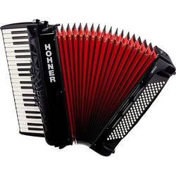 HOHNER Bravo III 120 Silent Key Ακορντεόν Κόκκινο