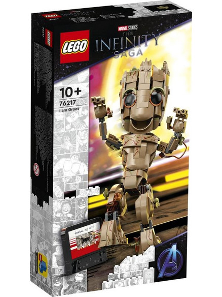 Lego Marvel I am Groot για 10+ Ετών 76217