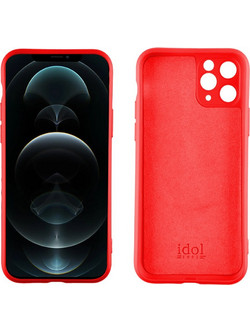 Idol 1991 Velvet TPU Θήκη iPhone 12 Pro Max Red