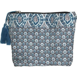 Inart Ble 5-42-304-0109 Γυναικείο Νεσεσέρ 22x18cm Μπλε