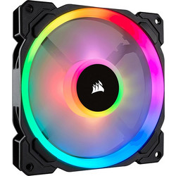 Corsair LL120 Dual Light Loop Case Fan 120mm RGB με Σύνδεση 3-Pin 4-Pin PWM Black