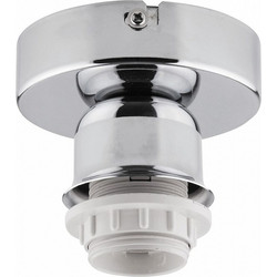 Rabalux Bottom Ντουί Φ10xY9cm Σε Χρώμιο 1301
