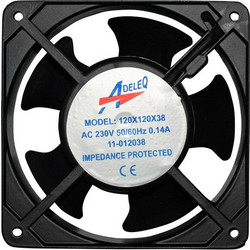 Adeleq Εξαεριστήρας 120x120x38mm 230V 11-012038