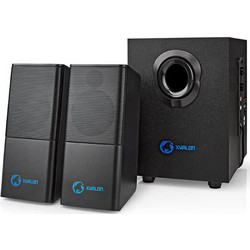 Nedis GSPR10021 Ηχεία Υπολογιστή 2.1 11W Black