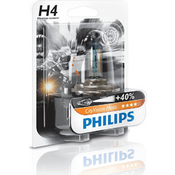 PHILIPS H4 12V 60/55W CityVision Moto +40% ΠΕΡΙΣΣΟΤΕΡΟ ΦΩΣ 12342CTVBW 1τμχ