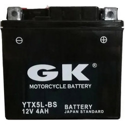 GK Μπαταρία Μοτοσυκλέτας YTX5L-BS 4Ah