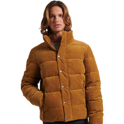 Superdry M5011572A-7SN Ανδρικό Μπουφάν Χειμωνιάτικο Puffer Καφέ