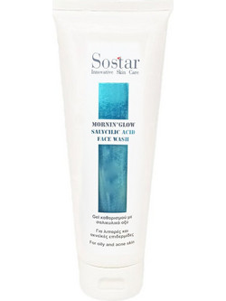 Sostar Mornin' Glow Foaming Cleansing Gel Αφρός Καθαρισμού Προσώπου για Ακμή 150ml