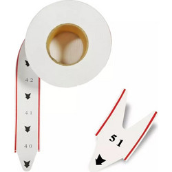 Ticket Roll Paper K-PR για τον Ticker Dispenser με αρίθμηση 0-99