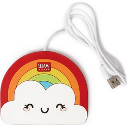 Usb εστία θέρμανσης κούπας - Warm it up - USB Mug Warmer Rainbow WIU0009