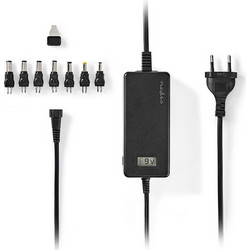 Nedis Φορτιστής Laptop 36W 24V 3A με Αποσπώμενο Καλώδιο Τροφοδοσίας & Σετ Βυσμάτων ACPA105