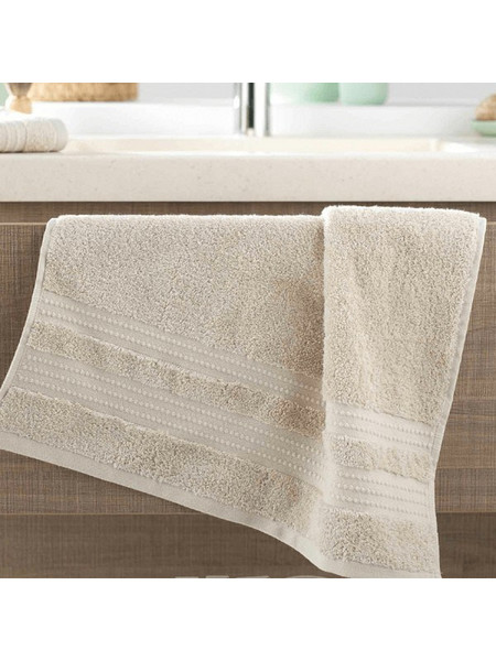 Πετσέτα Excellence 600gr/m Υδρόφιλη Extra Απορροφητική 100% cotton 50x90 Beige
