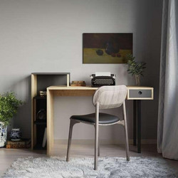 Artekko Loyd Γραφείο Ξύλινο 141x60x92cm 783-0054