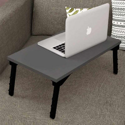 Megapap Sidon Τραπεζάκι Laptop Σαλονιού Ορθογώνιο Ξύλινο με Σερβιτόρο Μ60xΠ35.5xΥ23.5cm GP041-0031,2
