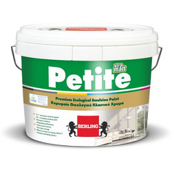 Berling Petite Matt Eco Οικολογικό Πλαστικό Χρώμα Εσωτερικού Χώρου Λευκό 10lt