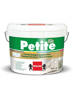 Berling Petite Matt Eco Οικολογικό Πλαστικό Χρώμα Εσωτερικού Χώρου Λευκό 10lt