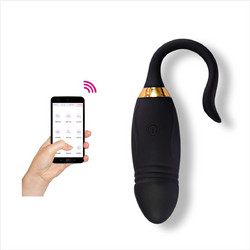 Kinksters Cruz Vibrator Δονητής Egg για Ζευγάρια με App Control Μαύρος