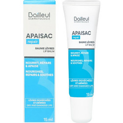 Biorga Apaisac Baume Levres Lip Balm Tube 15ml