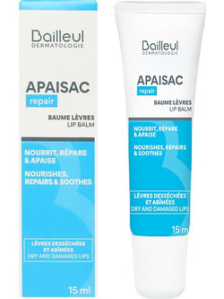 Biorga Apaisac Baume Levres Lip Balm Tube 15ml