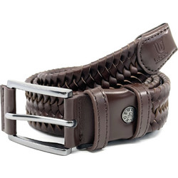 Legend Accessories Ανδρική Ζώνη Πλεκτή Ελαστική Καφέ