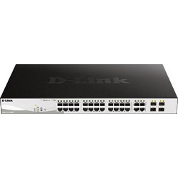 D-Link DGS-1210-28MP Managed L2 Switch με 24 Θύρες Ethernet 1Gbps και 4 SFP Θύρες
