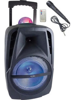 AriaTrade AT0000137 Disco Σύστημα Kαραόκε με Ενσύρματο Μικρόφωνο