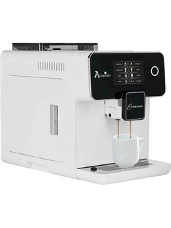 Acopino Cremona White Αυτόματη Μηχανή Espresso 1500W 19bar με Μύλο
