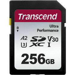 Transcend 340S SDXC 256GB Class 10 U3 V30 UHS-I A2