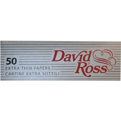 ΤΣΙΓΑΡΟΧΑΡΤΟ DAVID ROSS EXTRA THIN 50 ΦΥΛΛΩΝ
