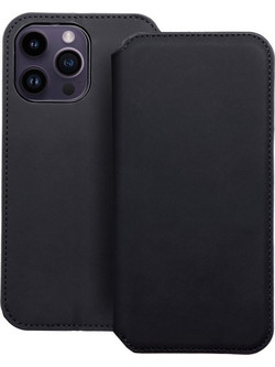 Dual Pocket Book Case iPhone 14 Pro Max - Black