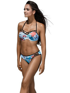 Lorin Bikini Set με Ενίσχυση Floral Πολύχρωμο L2227/9