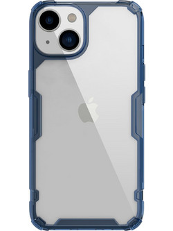 Nillkin Nature Pro Back Cover Blue / Transparent (iPhone 14 Plus)
