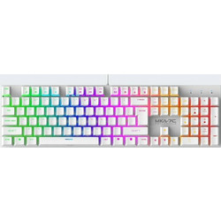 Armaggeddon Psycheagle MKA-7C Μηχανικό Gaming Πληκτρολόγιο με Custom Blue Διακόπτες RGB White