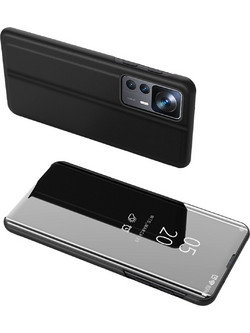 Hurtel Clear View Flip Cover Black (Xiaomi 12T / 12T Pro)