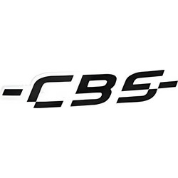 ΑΥΤΟΚΟΛΛΗΤΟ ''LOGO CBS'' ΓΙΑ ΛΕΥΚΟ BENELLI TNT 125 17'-22' ΜΑΥΡΟ ΓΝΗΣΙΟ