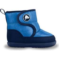 Crocs Kosmoboot Littles Παιδικά Μποτάκια Χιονιού Μπλε με Σκρατς 11616