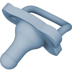 Dr. Brown's Happy Paci Ορθοδοντική Πιπίλα Σιλικόνης 0-6m Matt Blue