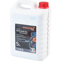 Nakayama LB1200 - Λάδι Αλυσίδας-Λάμας Αλυσοπρίονου Βιοδιασπώμενο BIOCHAIN OIL 5L (035022)